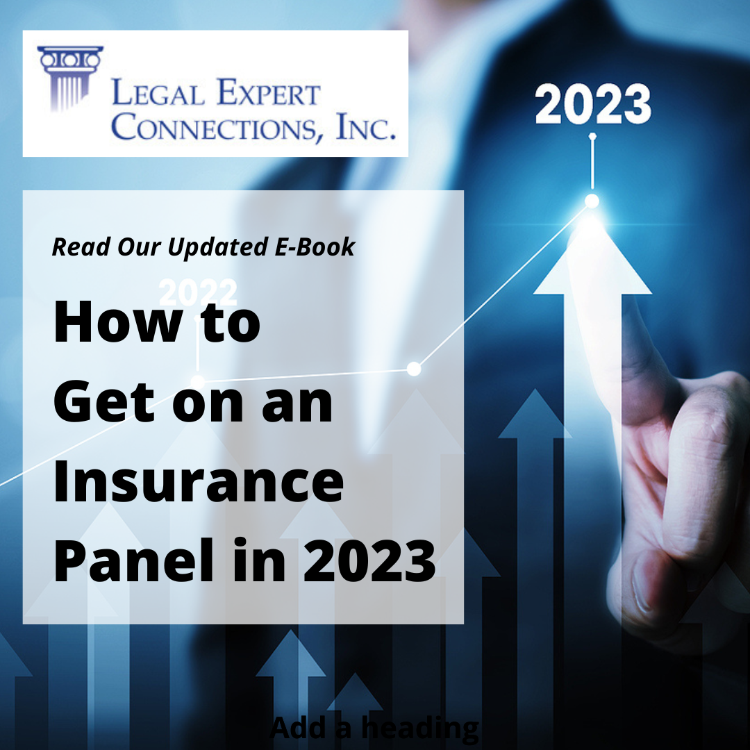 Get on an Insurance Panel in 2023
